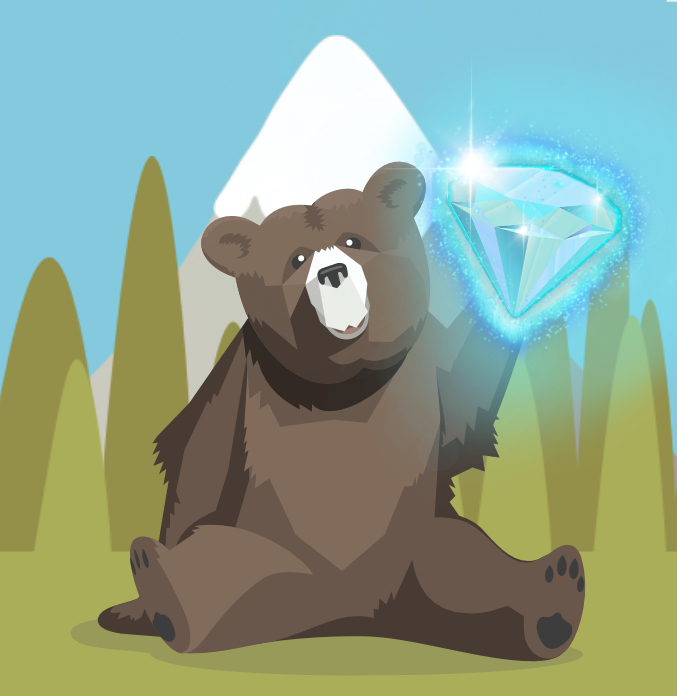 Diamonds Are a Bear’s Best Friend!